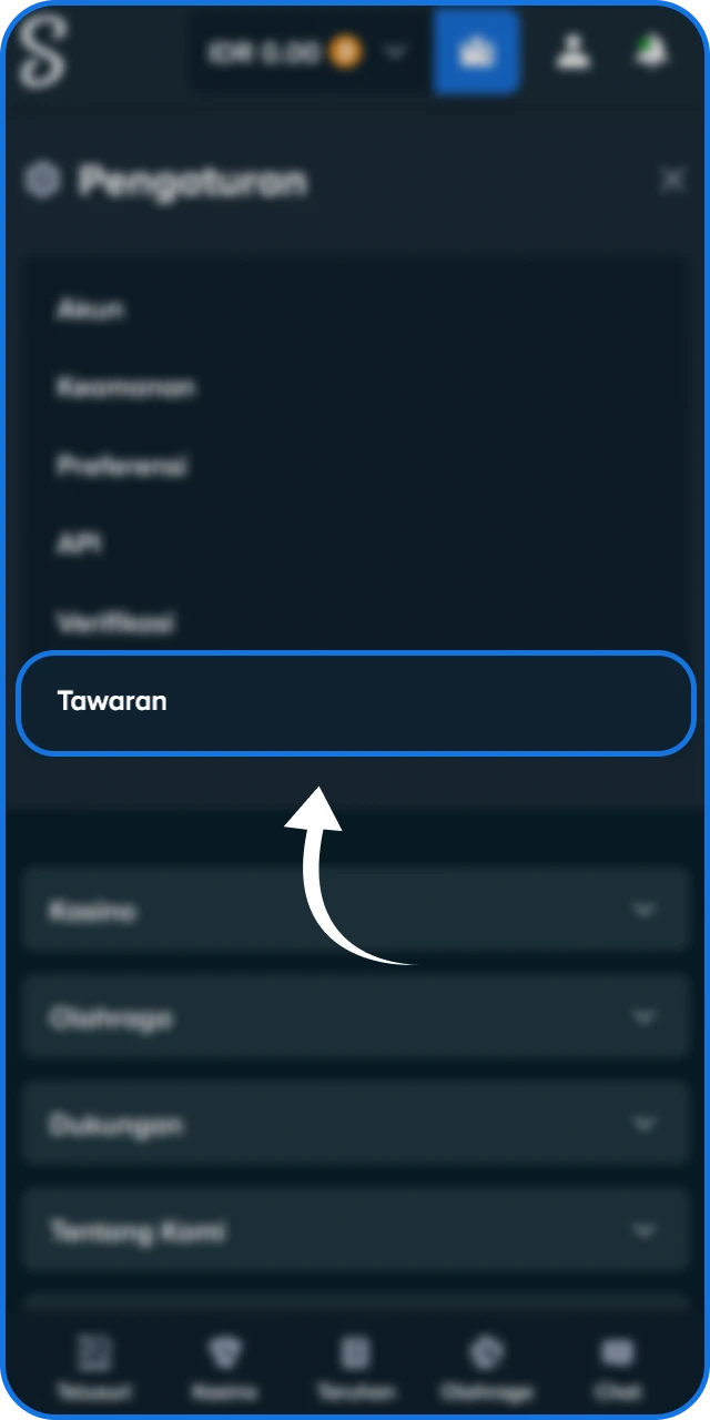 Masukkan kode promo opsional untuk mendapatkan penawaran eksklusif dari Stake Indonesia.