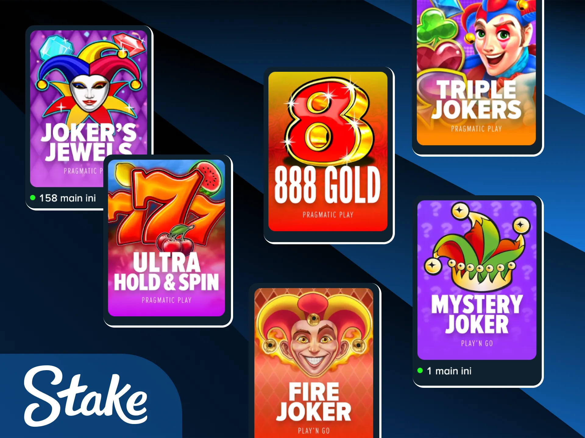 Rasakan nostalgia permainan tradisional dengan koleksi slot klasik 3 gulungan yang simpel di Stake Indonesia.