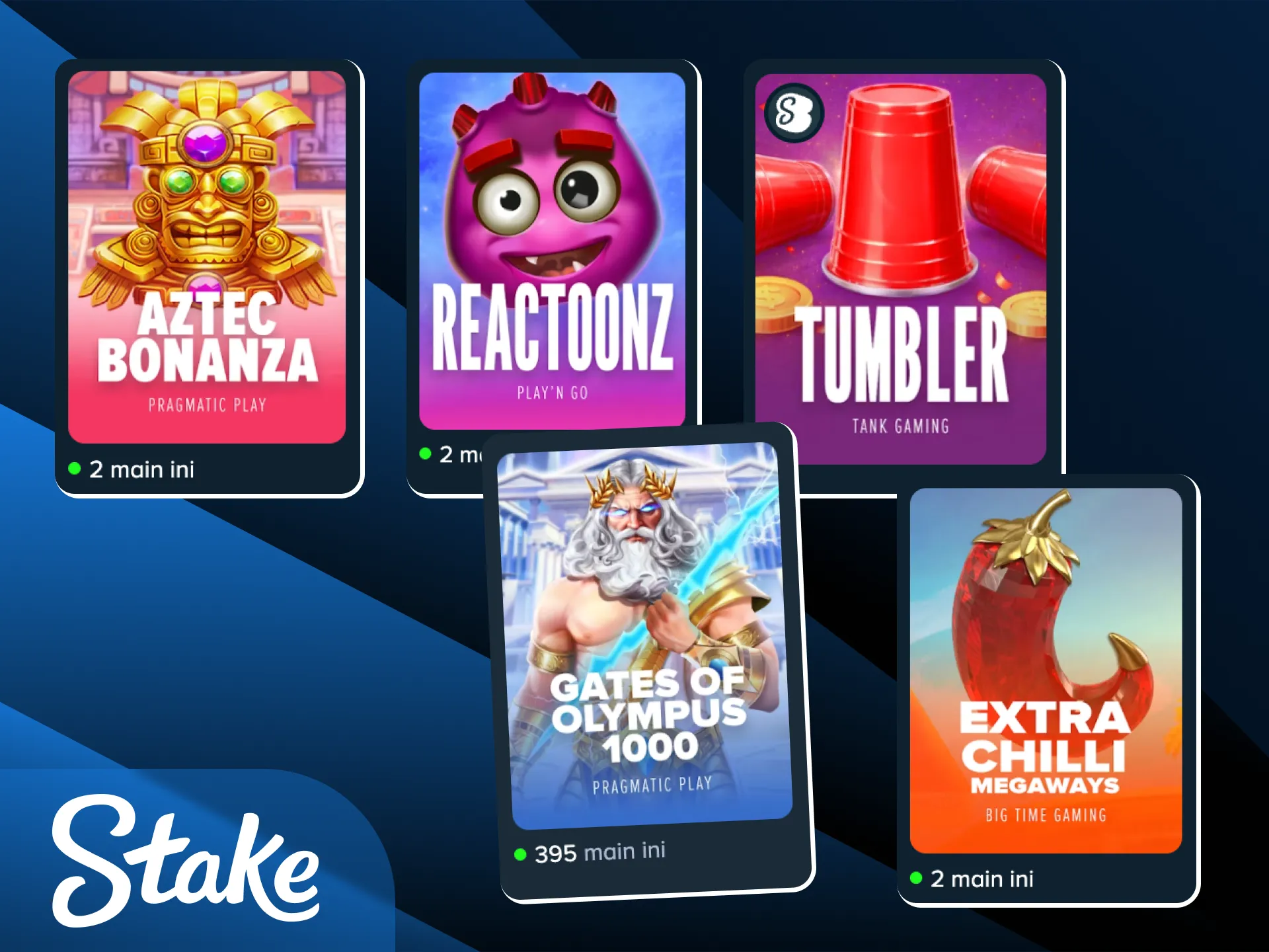 Nikmati mekanisme Tumble atau Cascade yang memberikan peluang menang berkali-kali dalam satu putaran di Stake Indonesia.