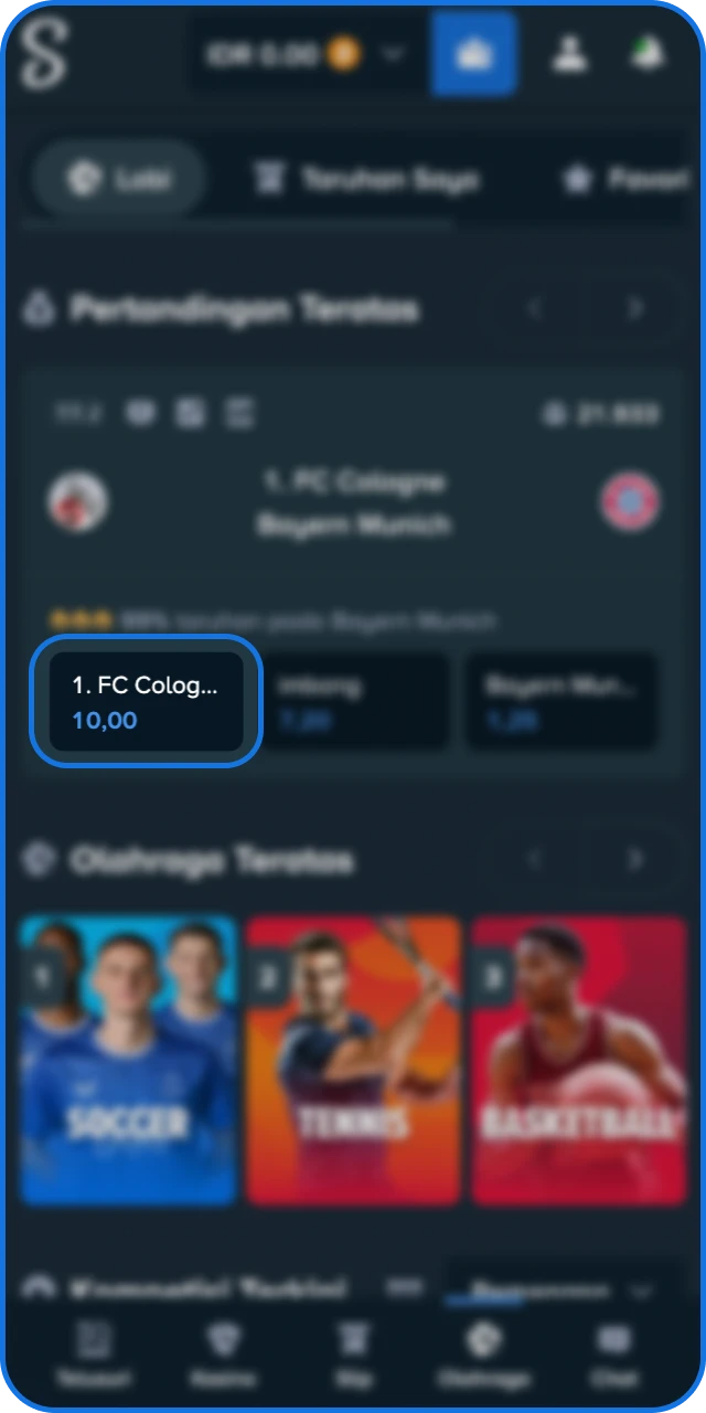 Tentukan Pasar taruhan yang paling menguntungkan bagi Anda di platform Stake Indonesia.